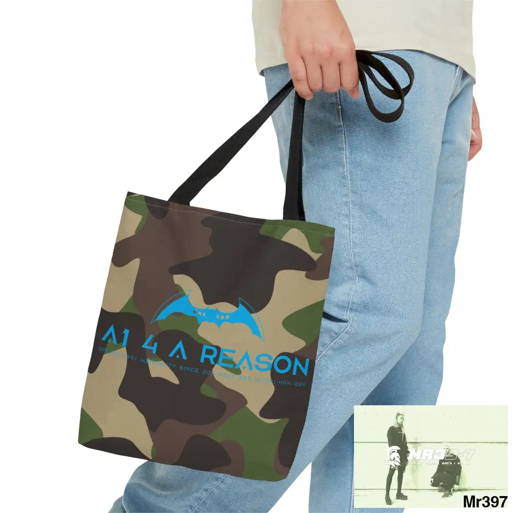 A1 4 A Reason Camo Tote Bag (AOP) Bags