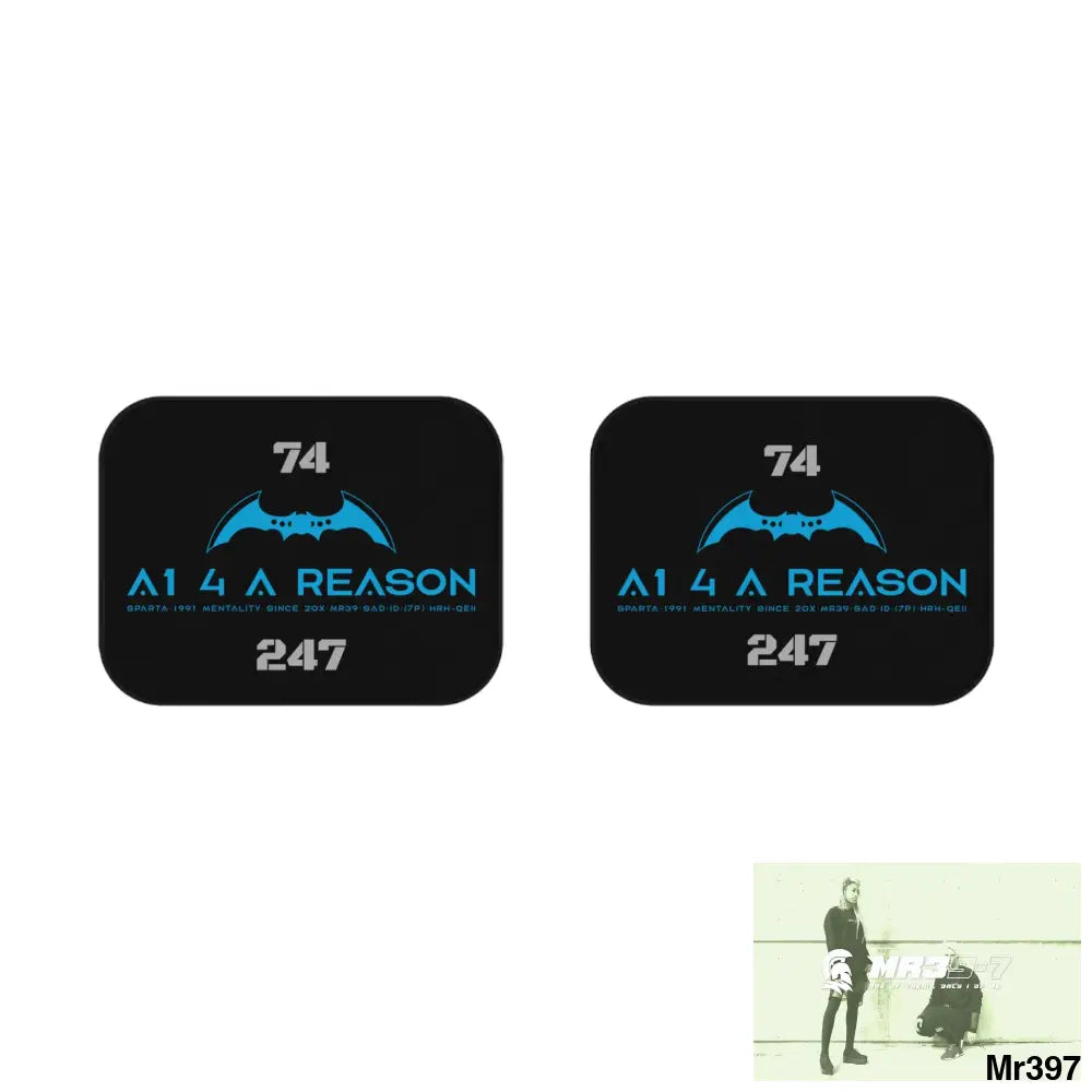 A1- 4 A Reason Car Mats (2x Rear) 2x Rear mats Accessories