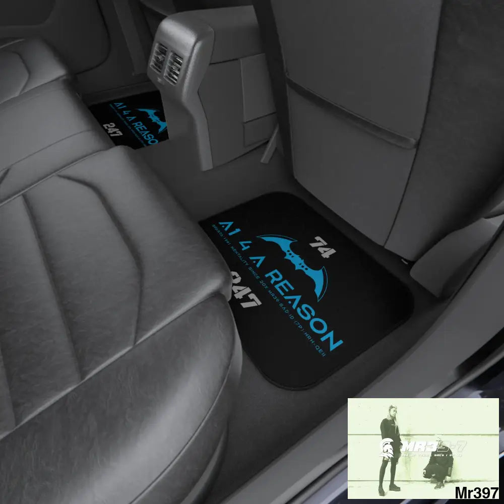 A1- 4 A Reason Car Mats (2x Rear) 2x Rear mats Accessories