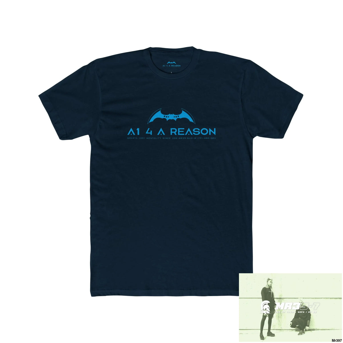 A1 4 A Reason Choose Life Men’s Cotton Crew Tee Solid Midnight Navy / XS T-Shirt