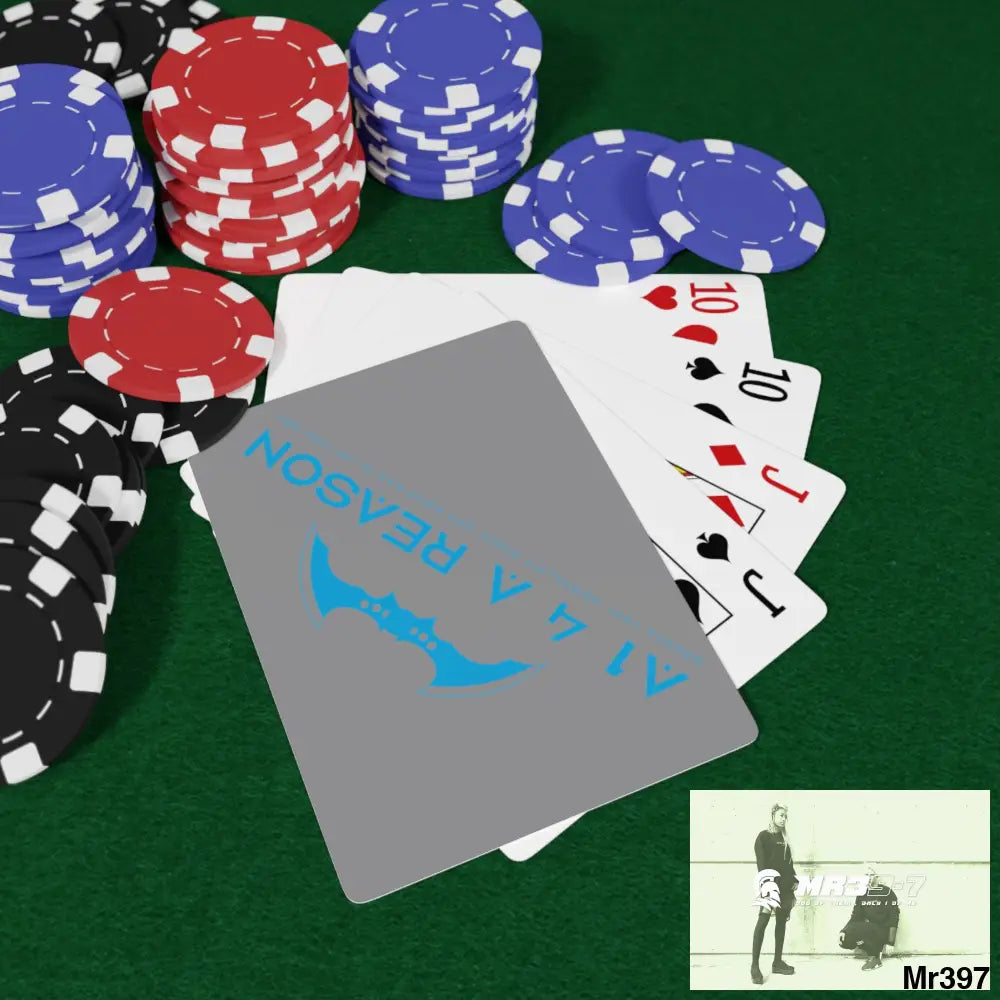 A1 4 A Reason Custom Poker Cards 2.47’’ x 3.47’’ / White / Semi Glossy Paper products