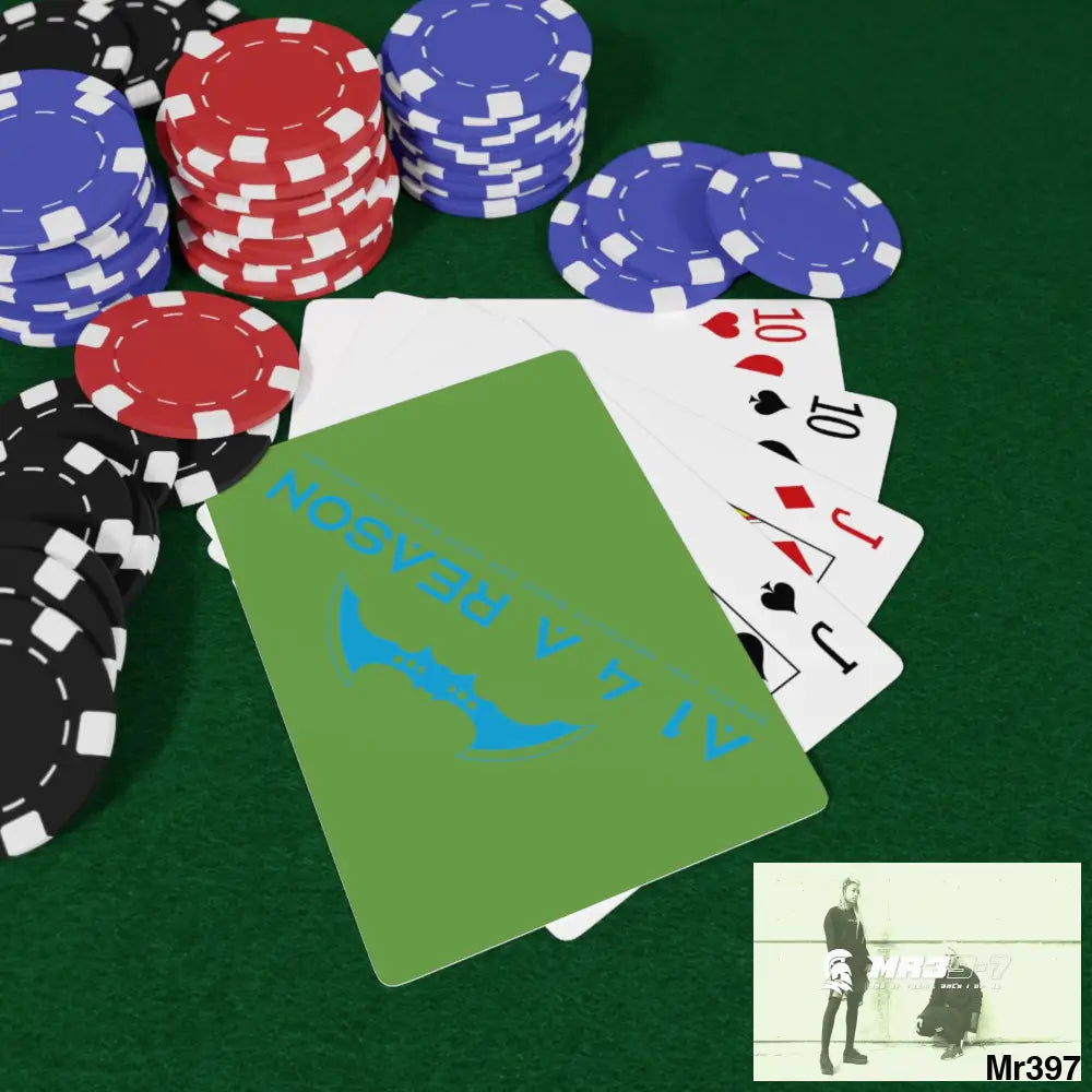 A1 4 A Reason Custom Poker Cards 2.47’’ x 3.47’’ / White / Semi Glossy Paper products