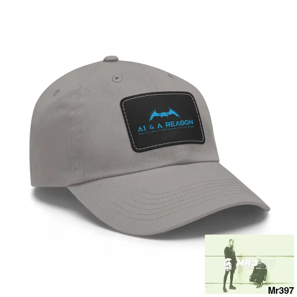 A1 4 A Reason Dad Hat with Leather Patch (Rectangle) Hats