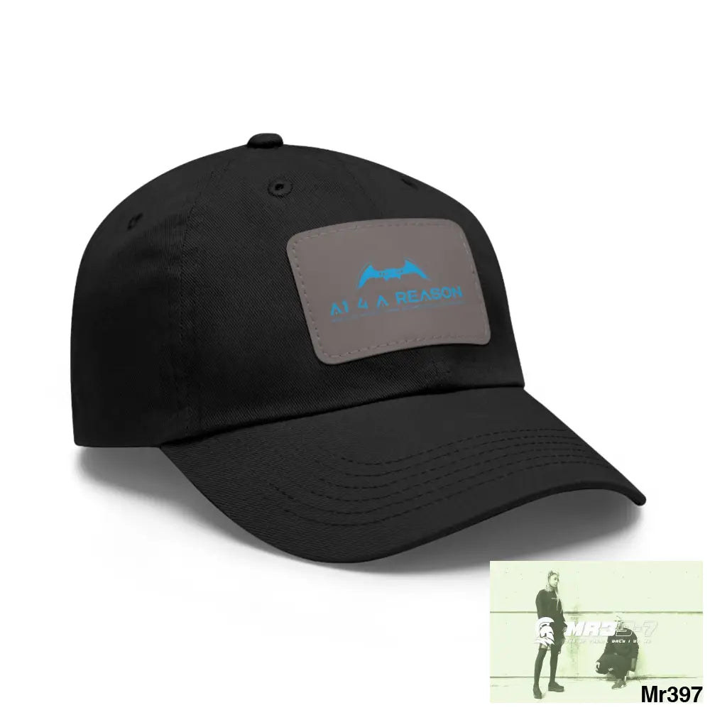 A1 4 A Reason Dad Hat with Leather Patch (Rectangle) Hats