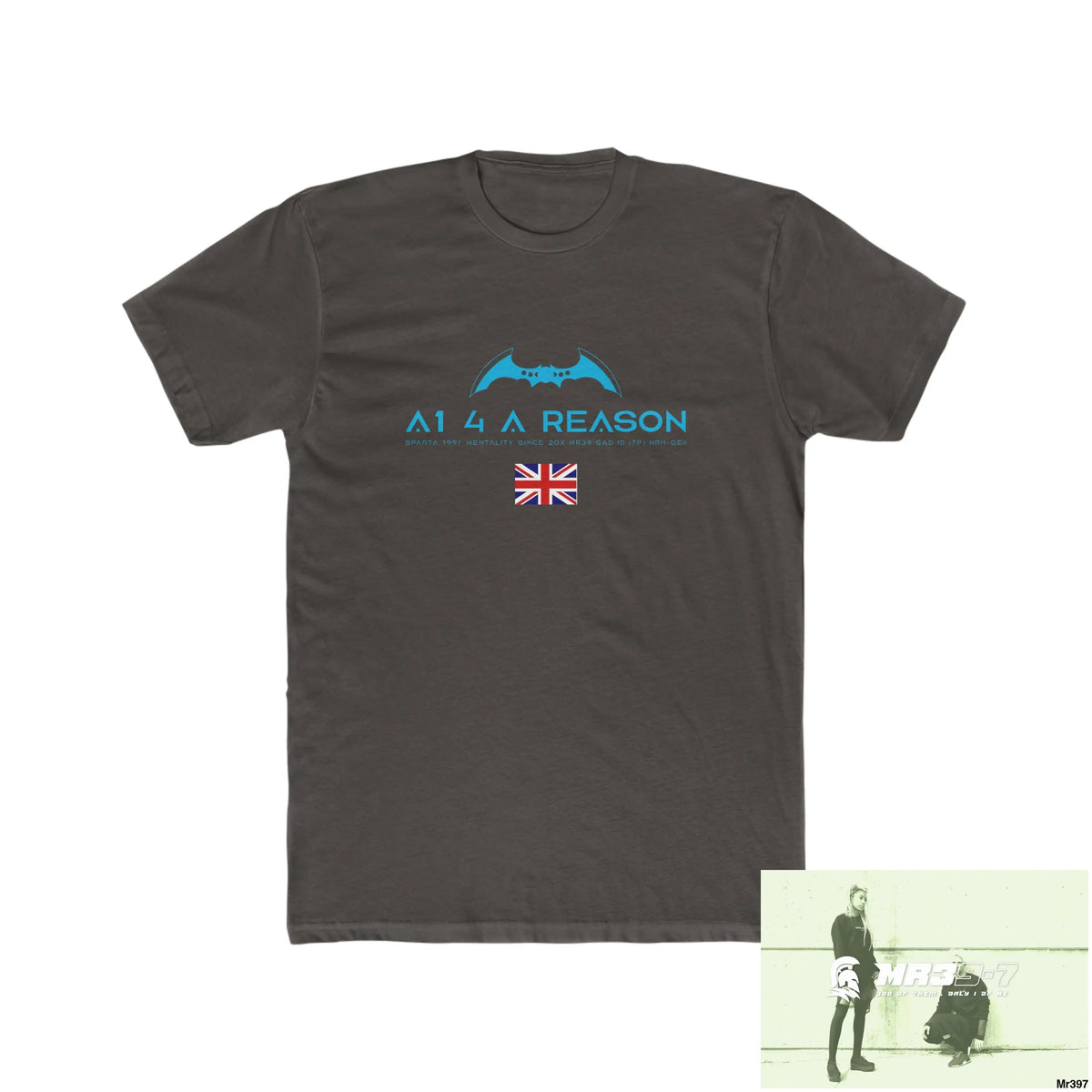 A1 4 A Reason Dahab Men’s Cotton Crew Tee Solid Dark Chocolate / S T-Shirt