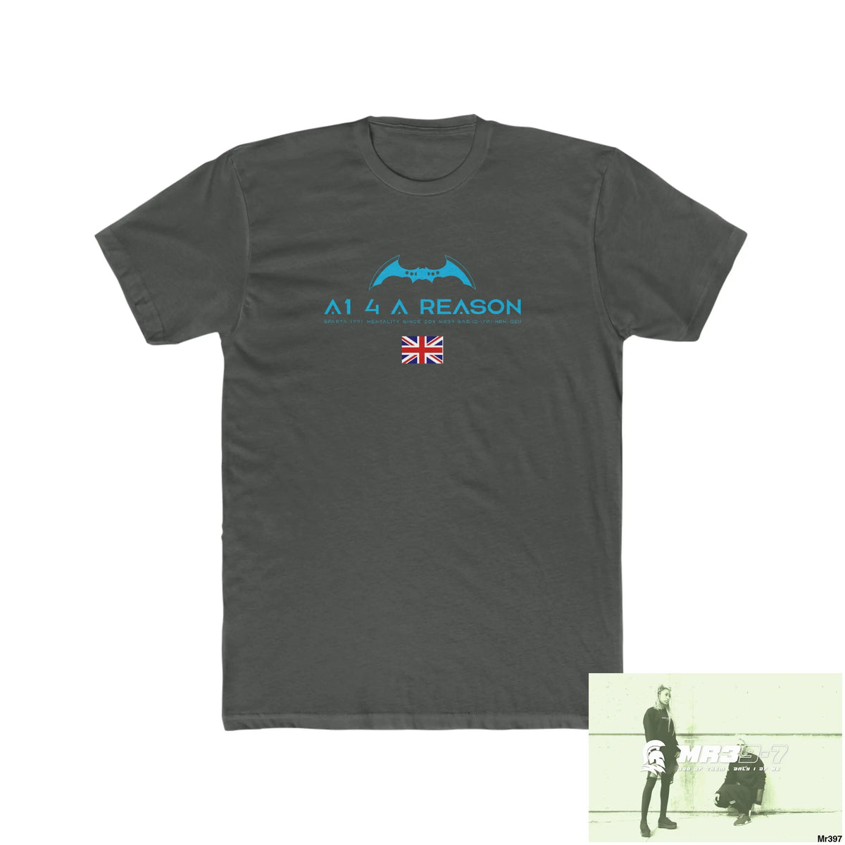 A1 4 A Reason Drugs back please ? Men’s Cotton Crew Tee Solid Heavy Metal / XS T-Shirt