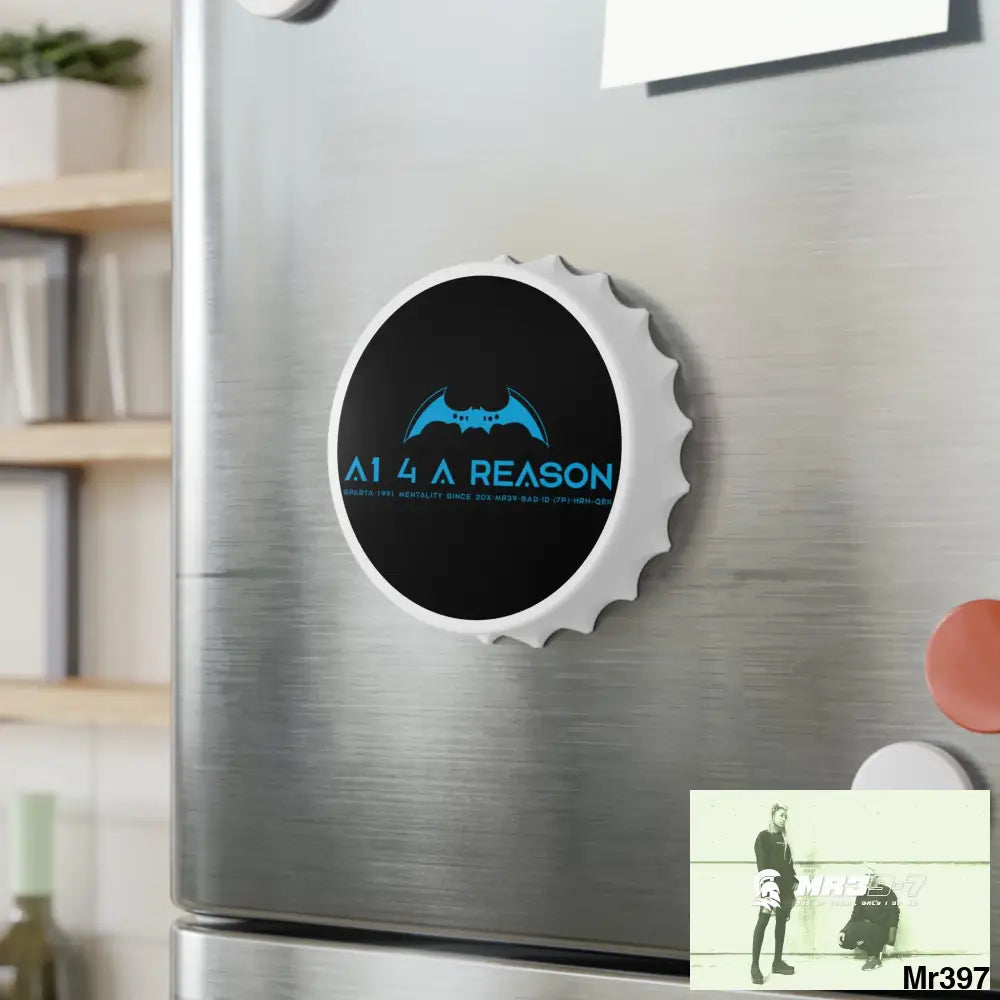 A1 4 A Reason Edition Magnetic Bottle Opener One size / White Accessories