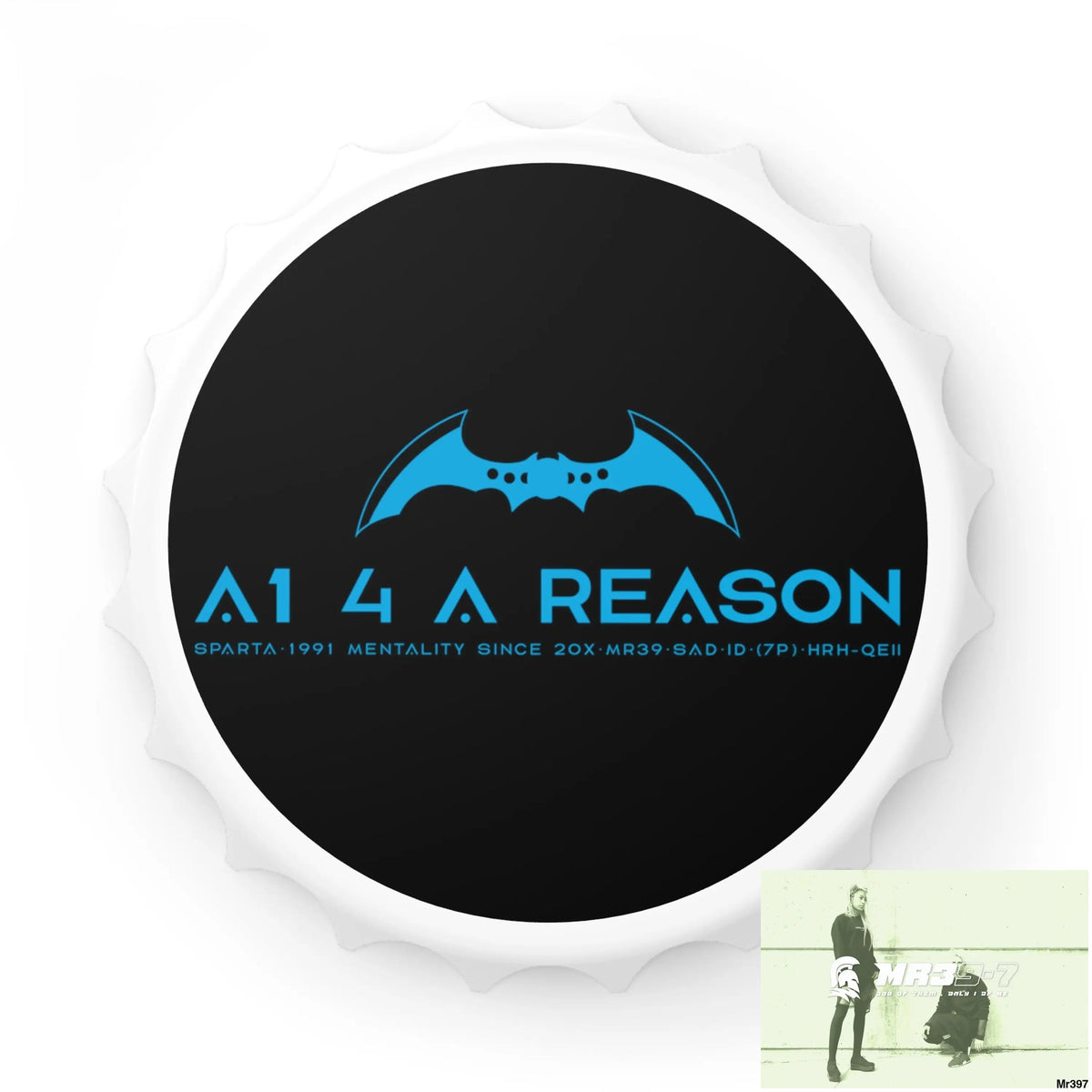 A1 4 A Reason Edition Magnetic Bottle Opener One size / White Accessories