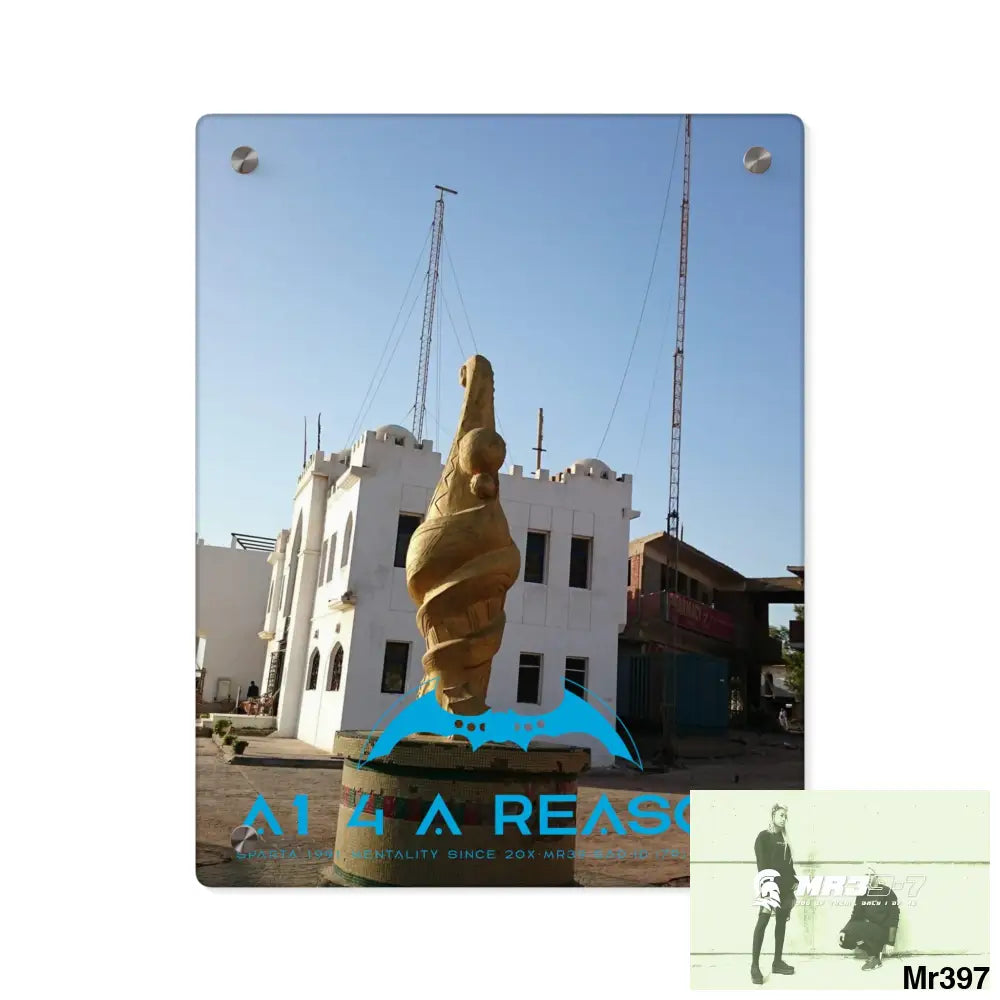 A1 4 A Reason Egypt Dahab 2014 Police Station tower Escape - Climb/Jump Acrylic Wall Art Panels 11″ x 14″ (Vertical)
