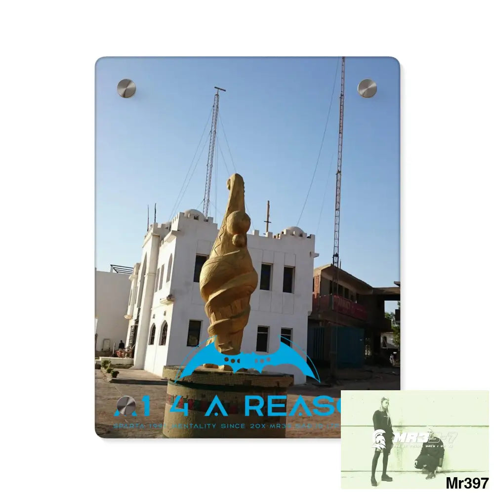 A1 4 A Reason Egypt Dahab 2014 Police Station tower Escape - Climb/Jump Acrylic Wall Art Panels 8″ x 10″ (Vertical)