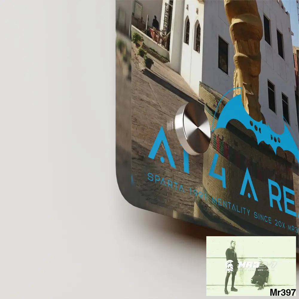 A1 4 A Reason Egypt Dahab 2014 Police Station tower Escape - Climb/Jump Acrylic Wall Art Panels Home Decor