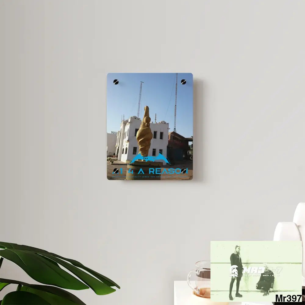 A1 4 A Reason Egypt Dahab 2014 Police Station tower Escape - Climb/Jump Acrylic Wall Art Panels Home Decor