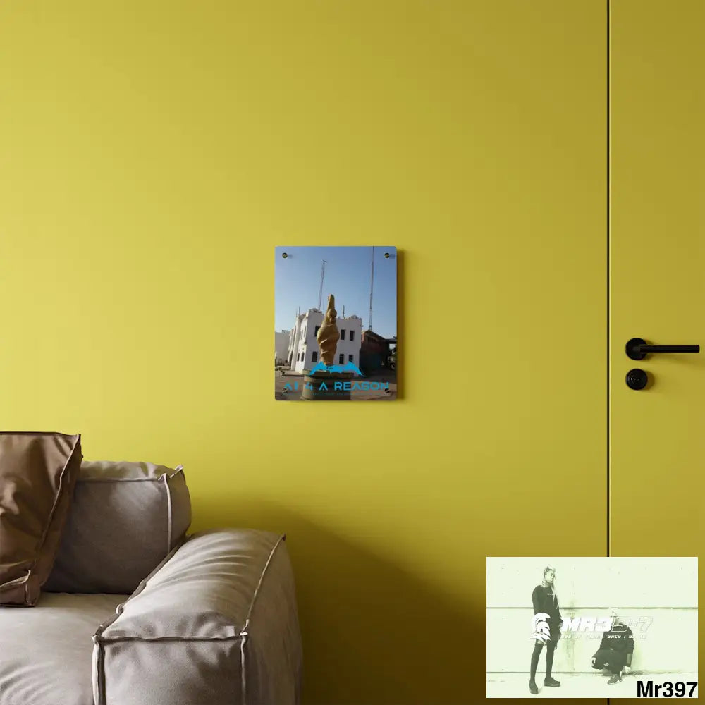 A1 4 A Reason Egypt Dahab 2014 Police Station tower Escape - Climb/Jump Acrylic Wall Art Panels Home Decor