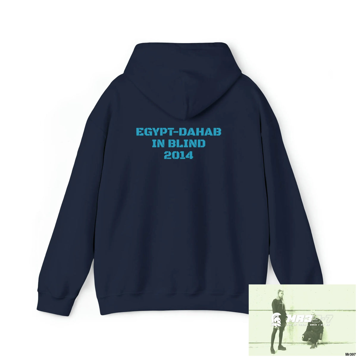 A1 4 A Reason. Egypt Dahab in Blind 2014 Heavy Blend™ Hooded Sweatshirt Hoodie
