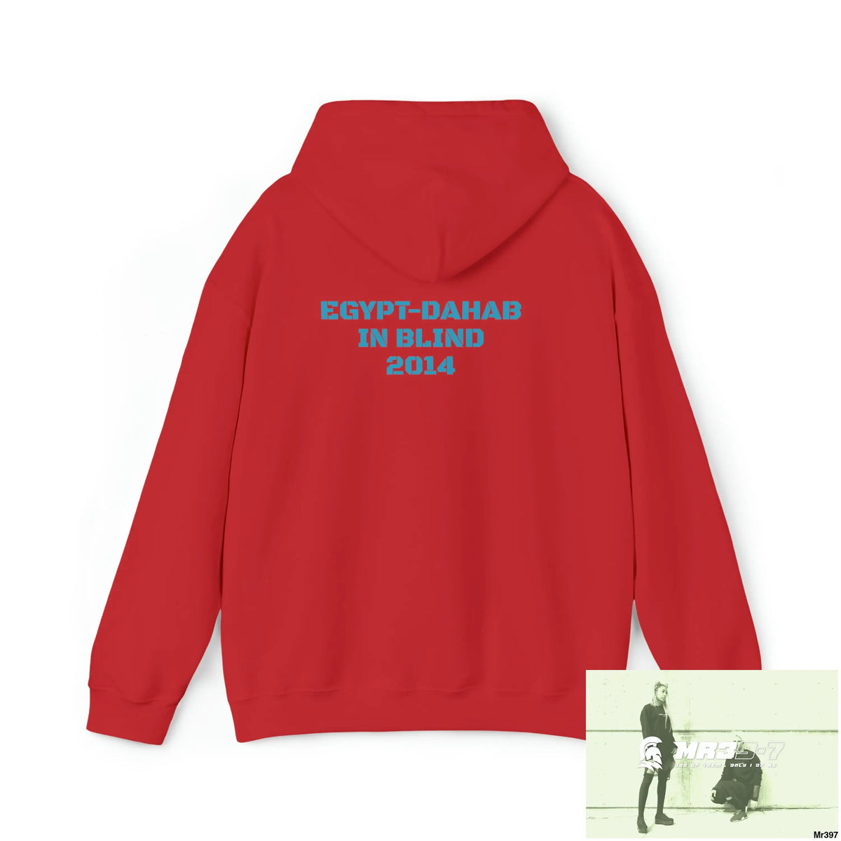 A1 4 A Reason. Egypt Dahab in Blind 2014 Heavy Blend™ Hooded Sweatshirt Hoodie