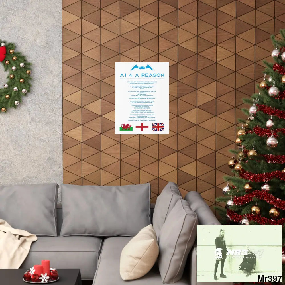 A1 4 A Reason Escape from Hergest MH Hospital 2013 Matte Vertical Posters Poster