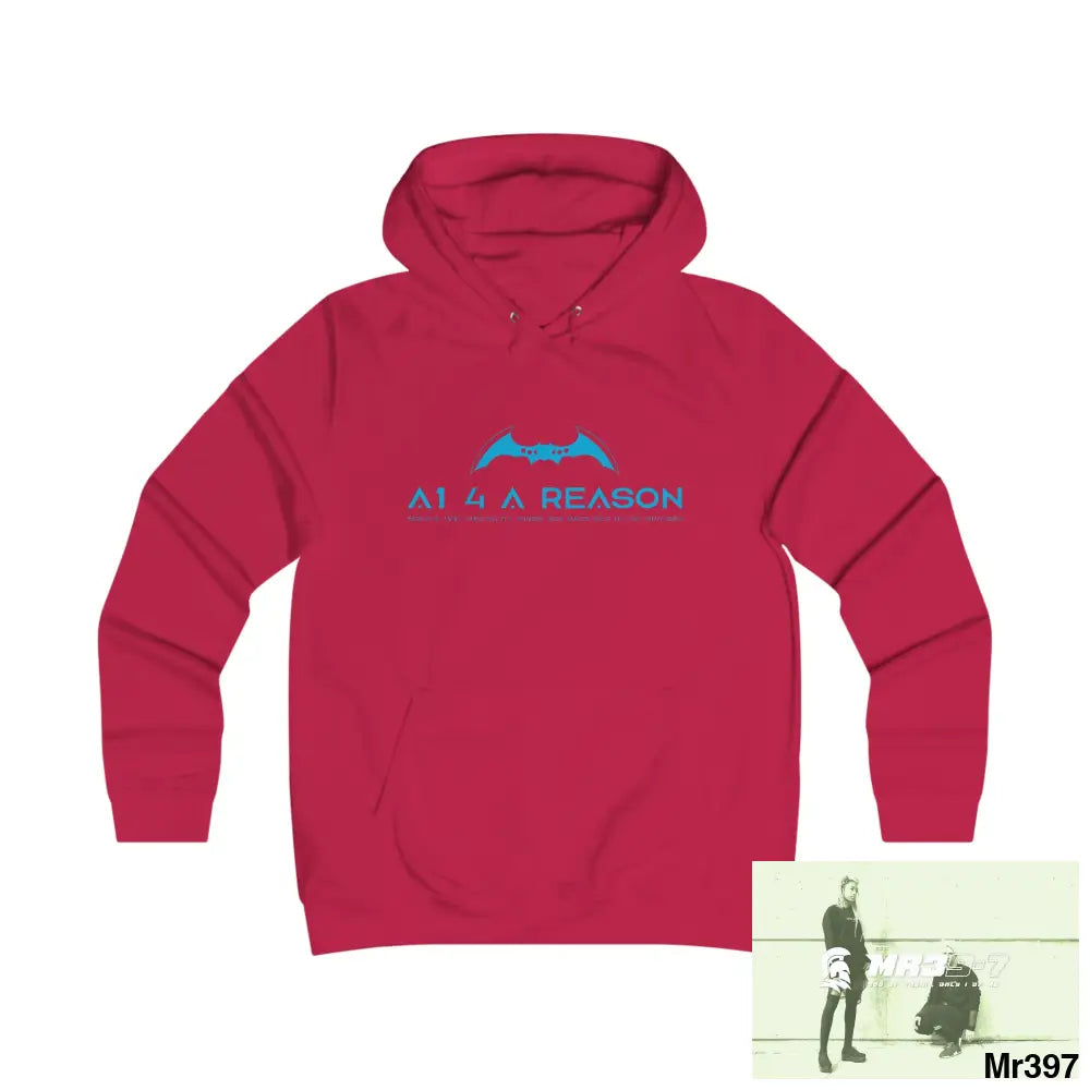 A1 4 A Reason Girlie College Hoodie S / Fire Red Hoodie