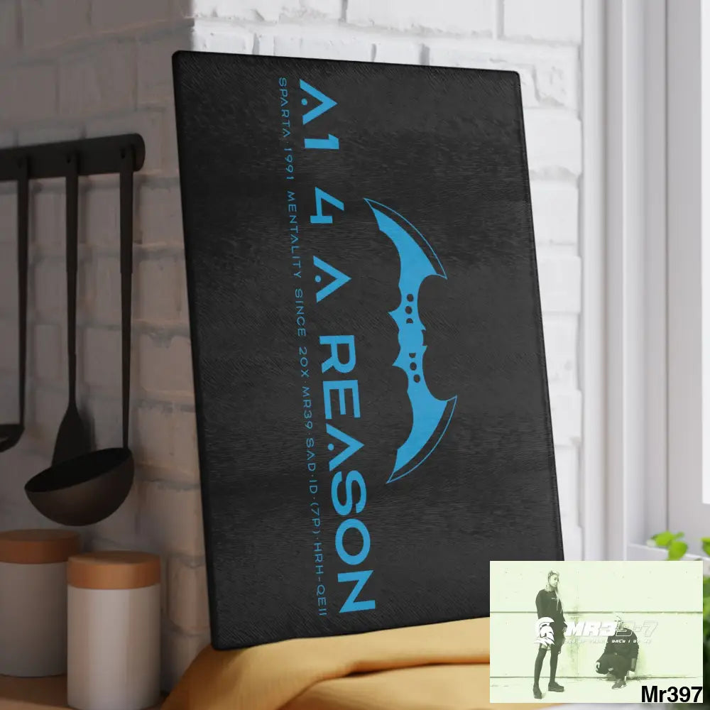 A1 4 A Reason Glass Cutting Board 11’’ x 15’’ / Rectangle Home Decor