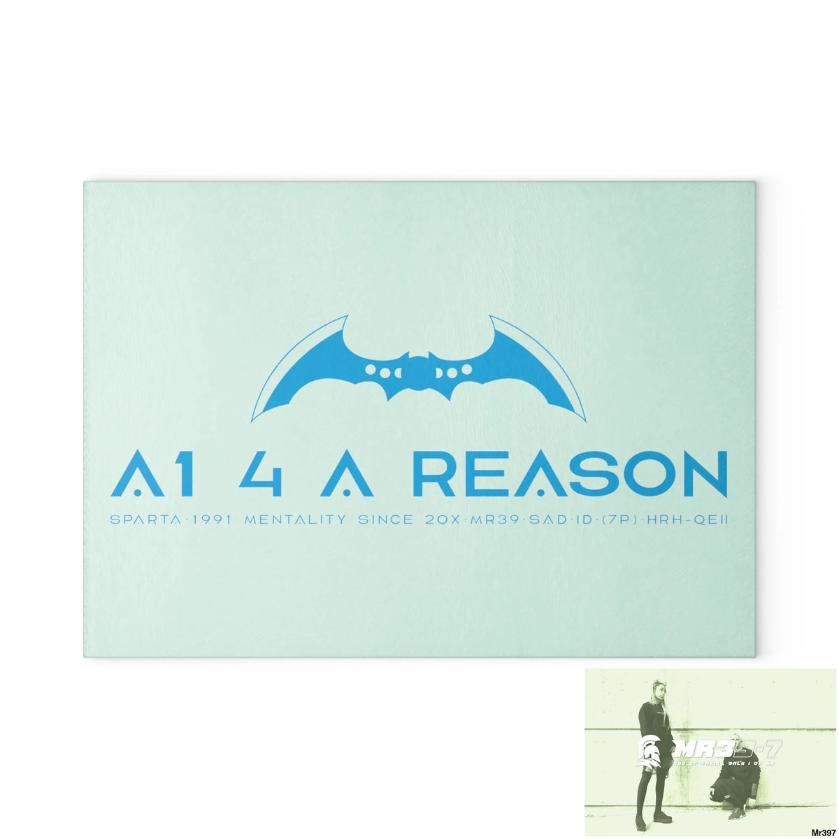 A1 4 A Reason Glass Cutting Board Home Decor