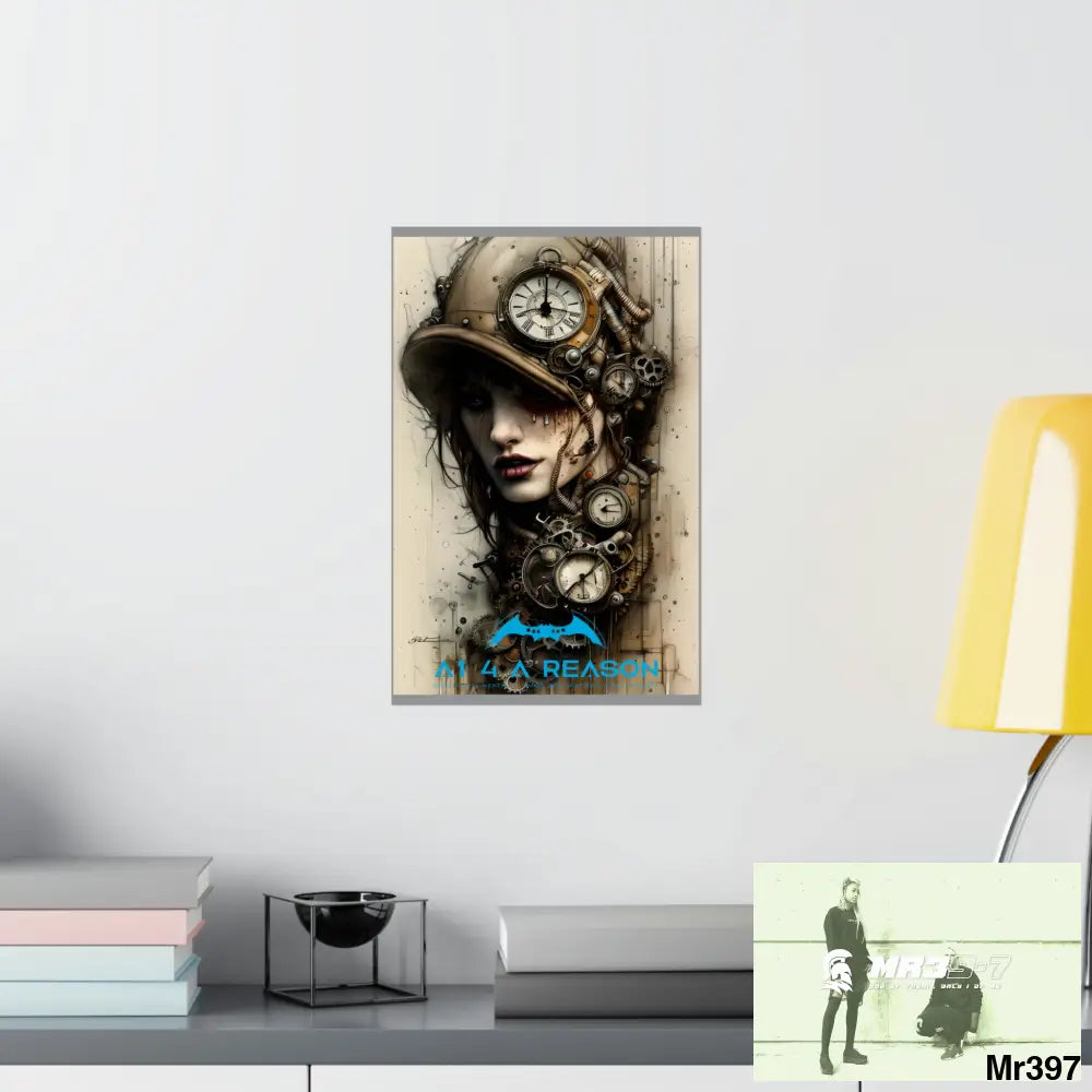 A1 4 A reason Gothic Animal SuperResolution Graphic Matte Vertical Posters 11’’ x 17’’ / Matte Poster