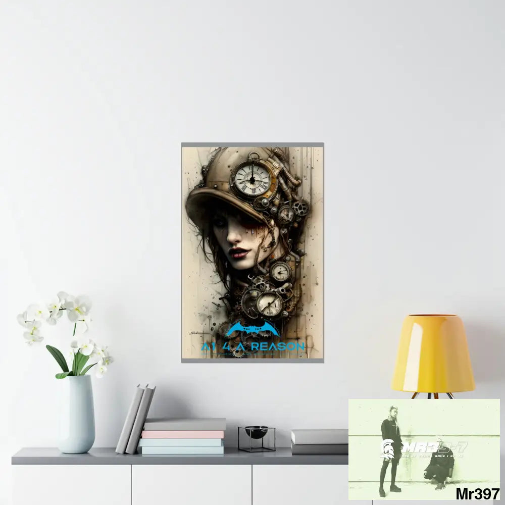 A1 4 A reason Gothic Animal SuperResolution Graphic Matte Vertical Posters 22’’ x 34’’ / Matte Poster