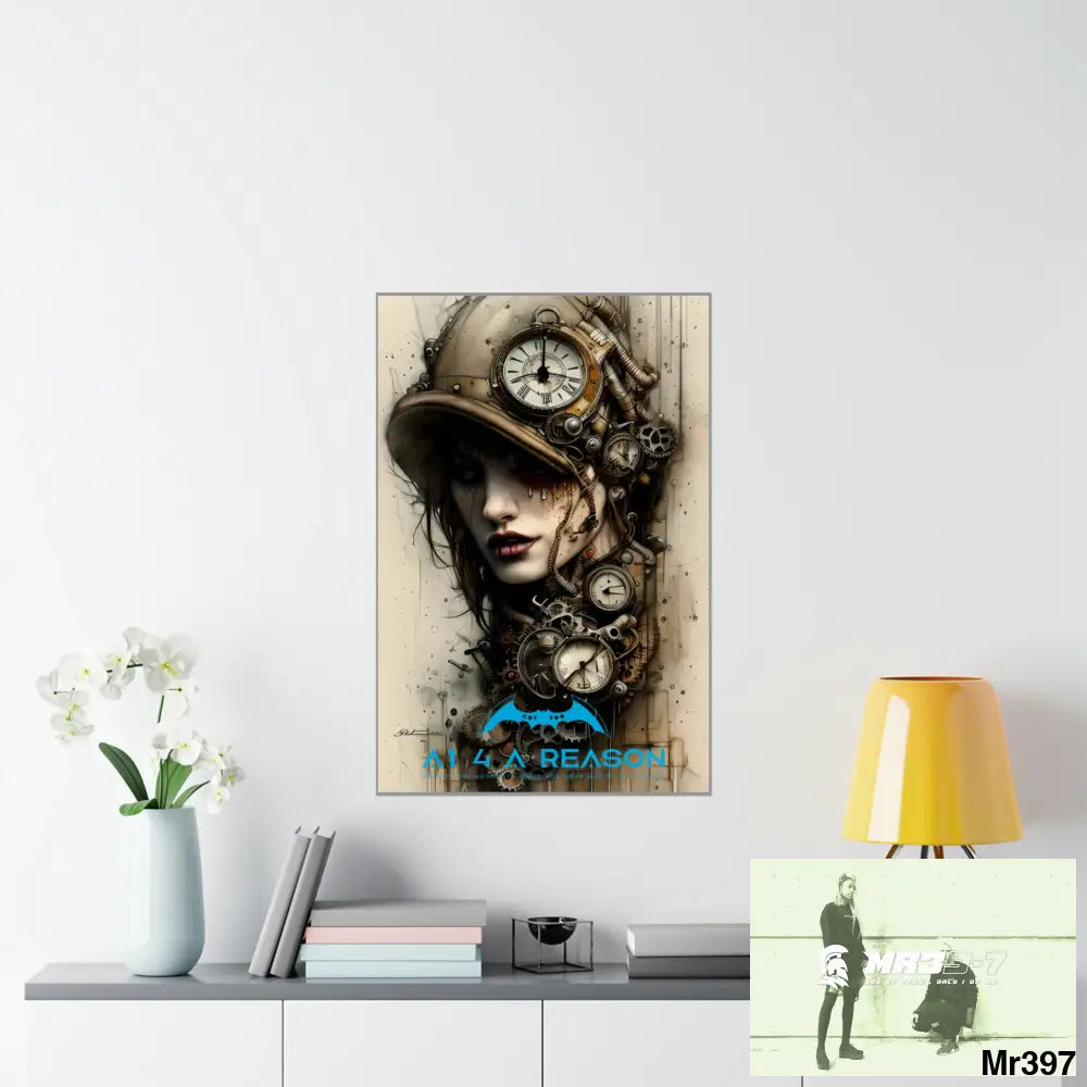 A1 4 A reason Gothic Animal SuperResolution Graphic Matte Vertical Posters 24″ x 36″ / Matte Poster