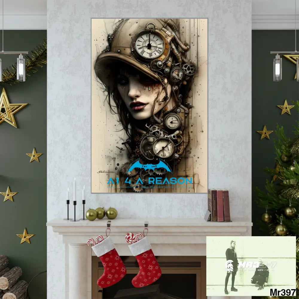 A1 4 A reason Gothic Animal SuperResolution Graphic Matte Vertical Posters Poster