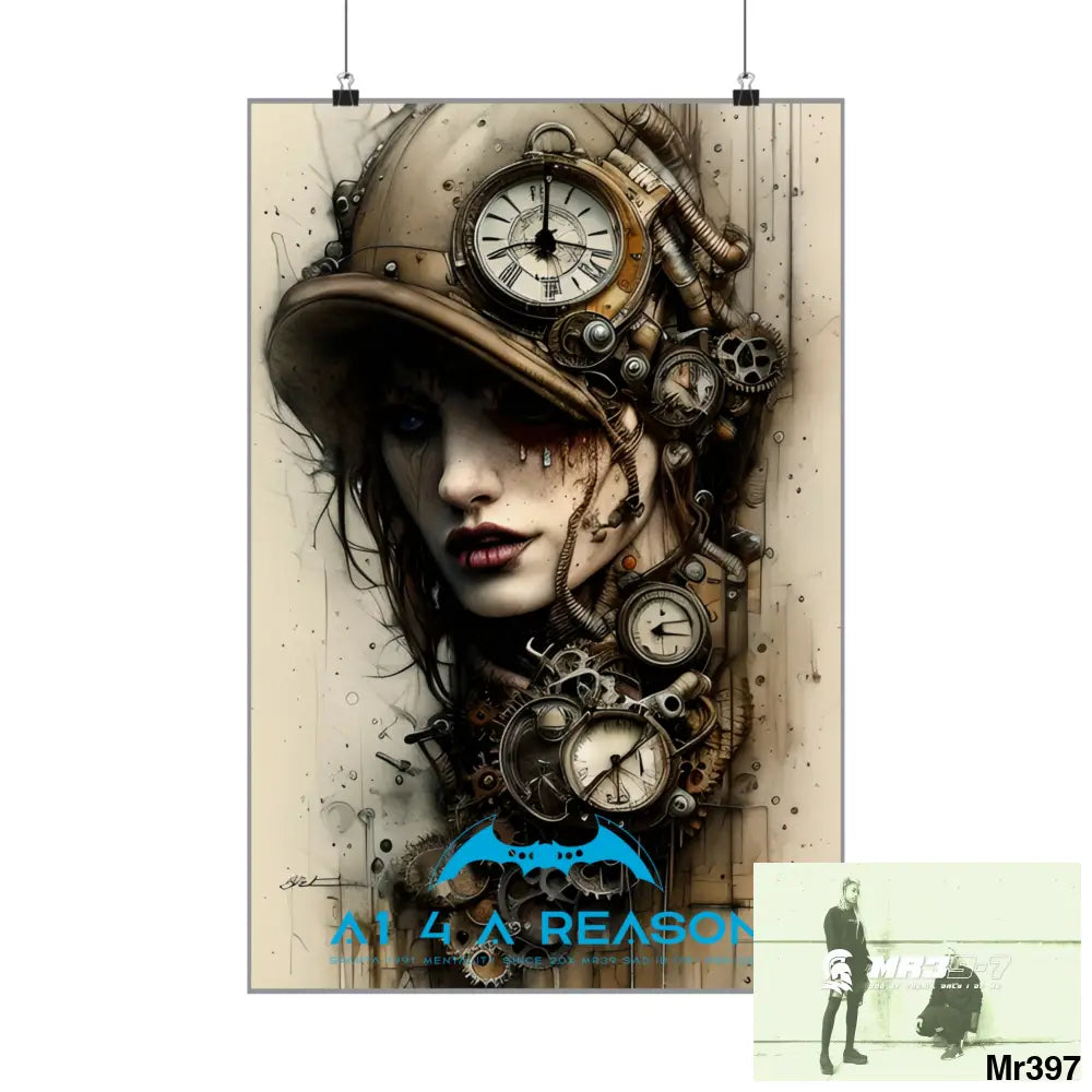 A1 4 A reason Gothic Animal SuperResolution Graphic Matte Vertical Posters Poster