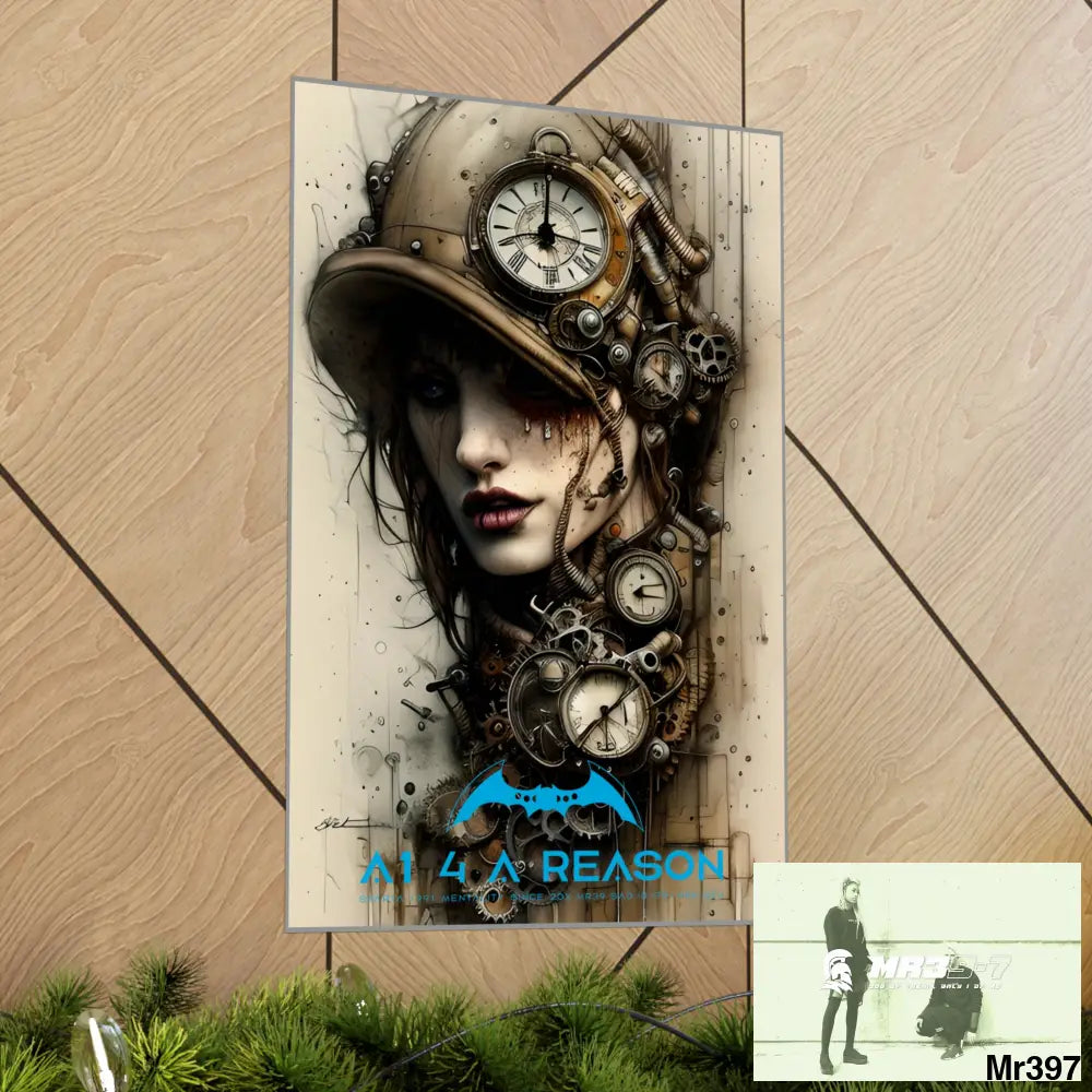 A1 4 A reason Gothic Animal SuperResolution Graphic Matte Vertical Posters Poster