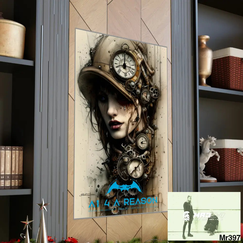 A1 4 A reason Gothic Animal SuperResolution Graphic Matte Vertical Posters Poster