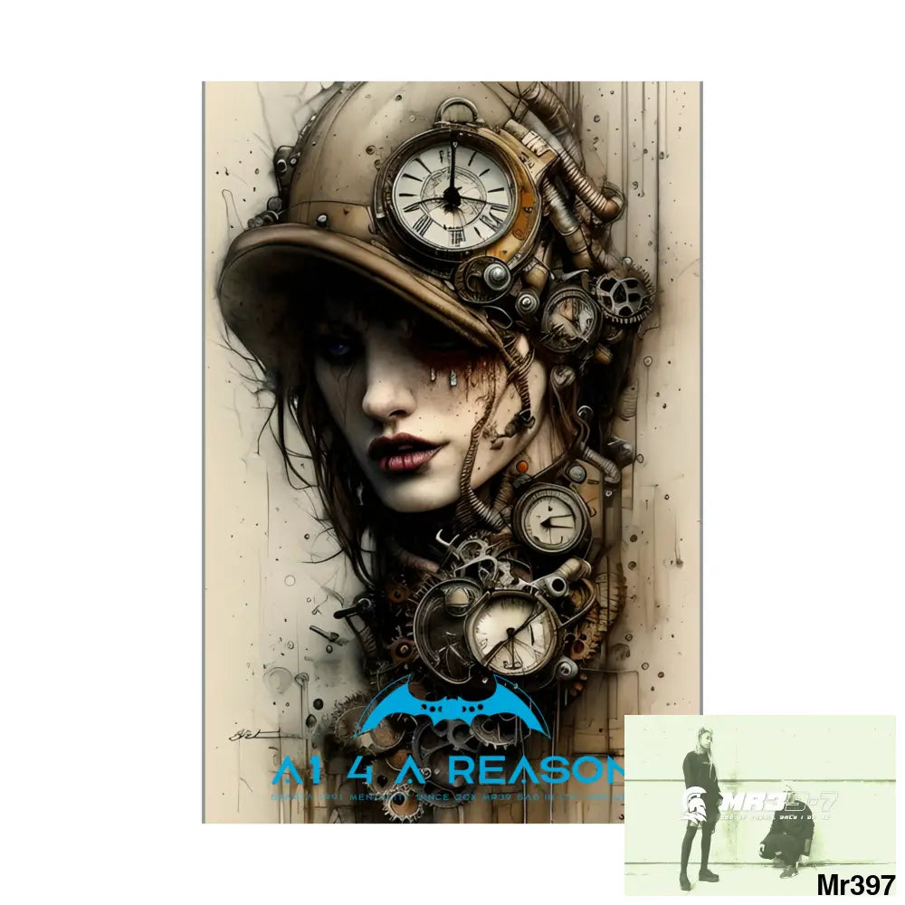 A1 4 A reason Gothic Animal SuperResolution Graphic Matte Vertical Posters Poster