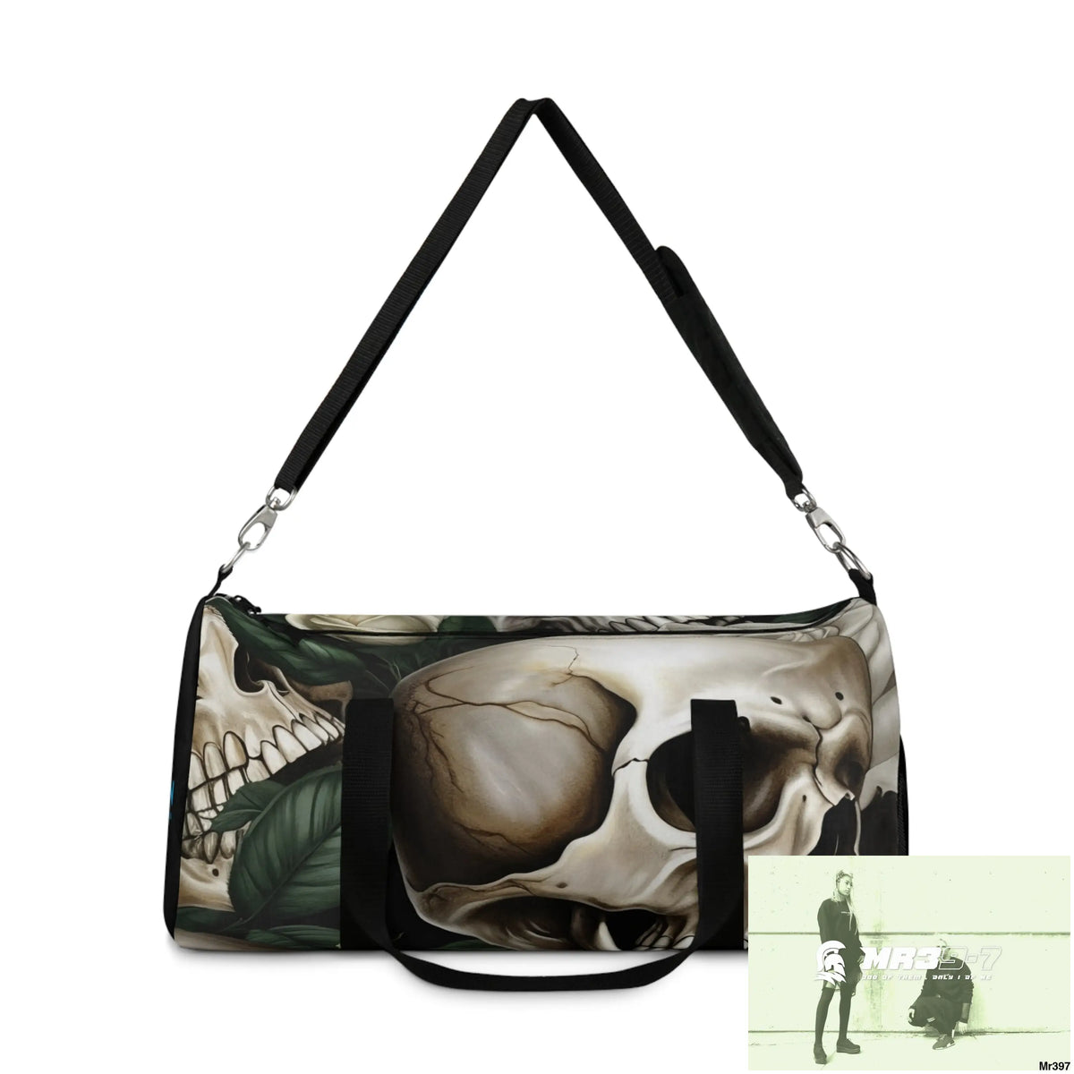 A1 4 A Reason Gothic Skulls & Roses Duffel Bag Bags