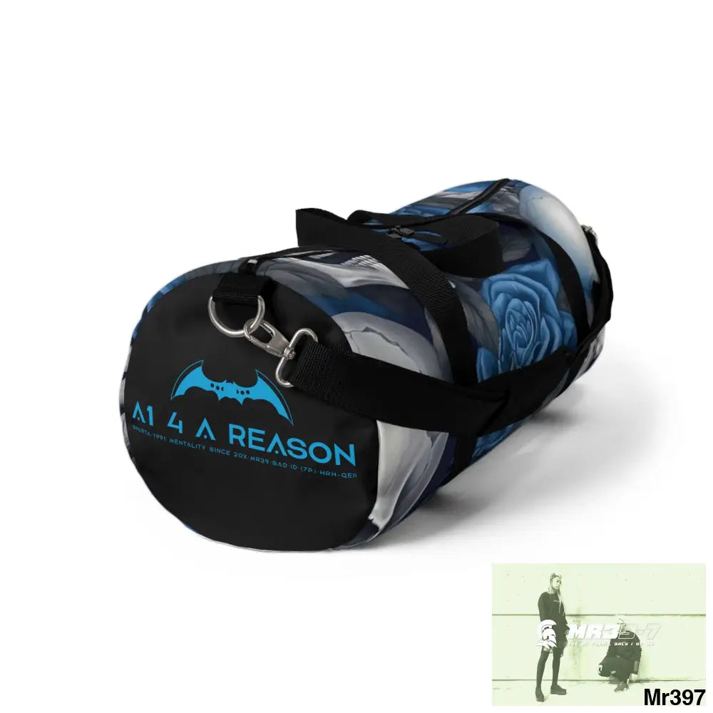 A1 4 A Reason Gothic Skulls & roses Duffel Bag Bags