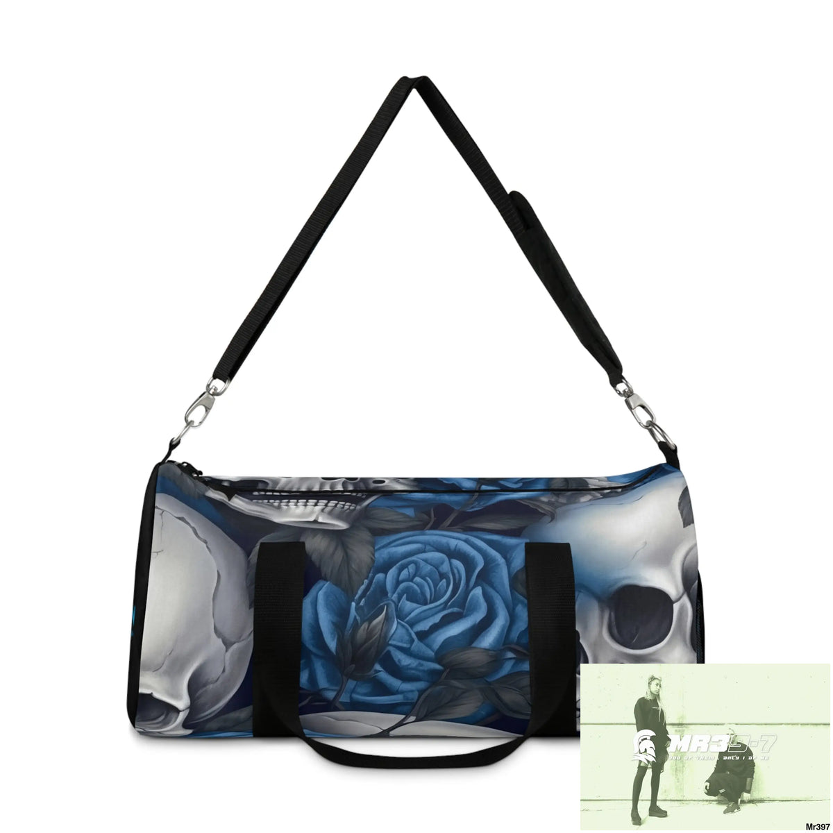 A1 4 A Reason Gothic Skulls & roses Duffel Bag Bags