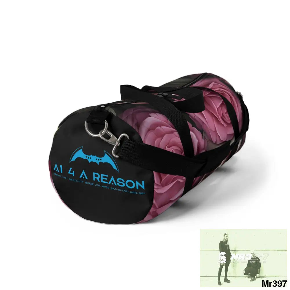 A1 4 A Reason Gothic Skulls & Roses Duffel Bag Bags