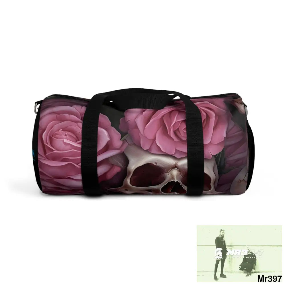 A1 4 A Reason Gothic Skulls & Roses Duffel Bag Small Bags