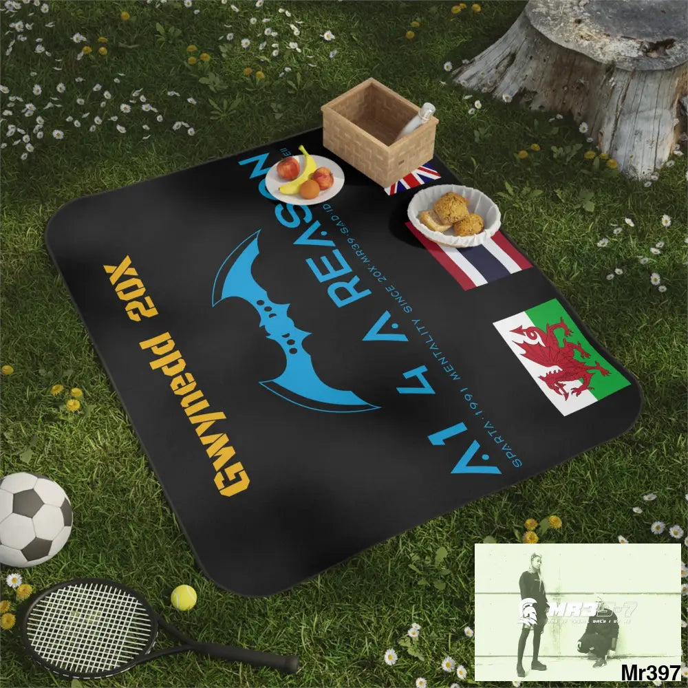 A1 4 A reason Gwynedd Picnic Blanket 61’’ × 51’’ Home Decor