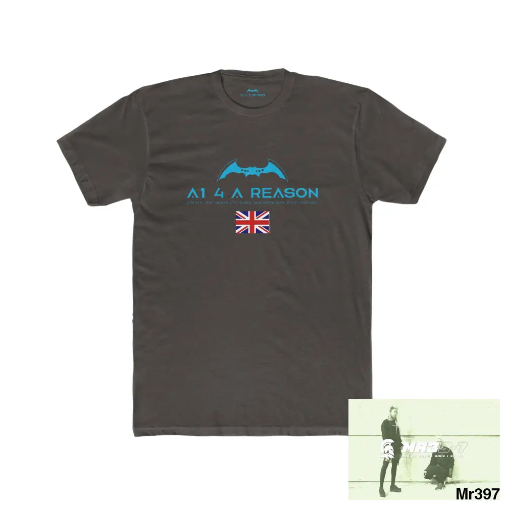 A1 4 A Reason I see the assassins failed 5 countries Men’s Cotton Crew Tee Solid Dark Chocolate / S T-Shirt