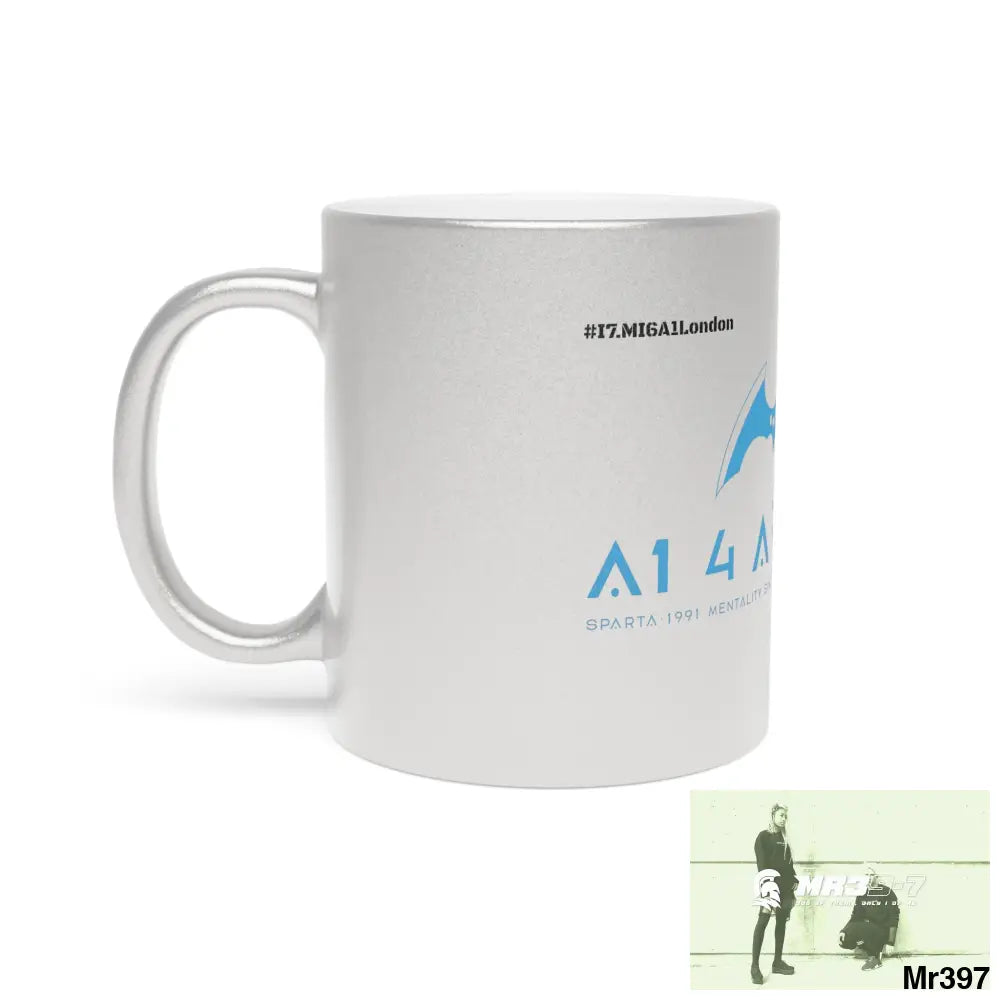 A1 4 A Reason #I7MI6A1London Metallic Mug (Silver\Gold) Mug