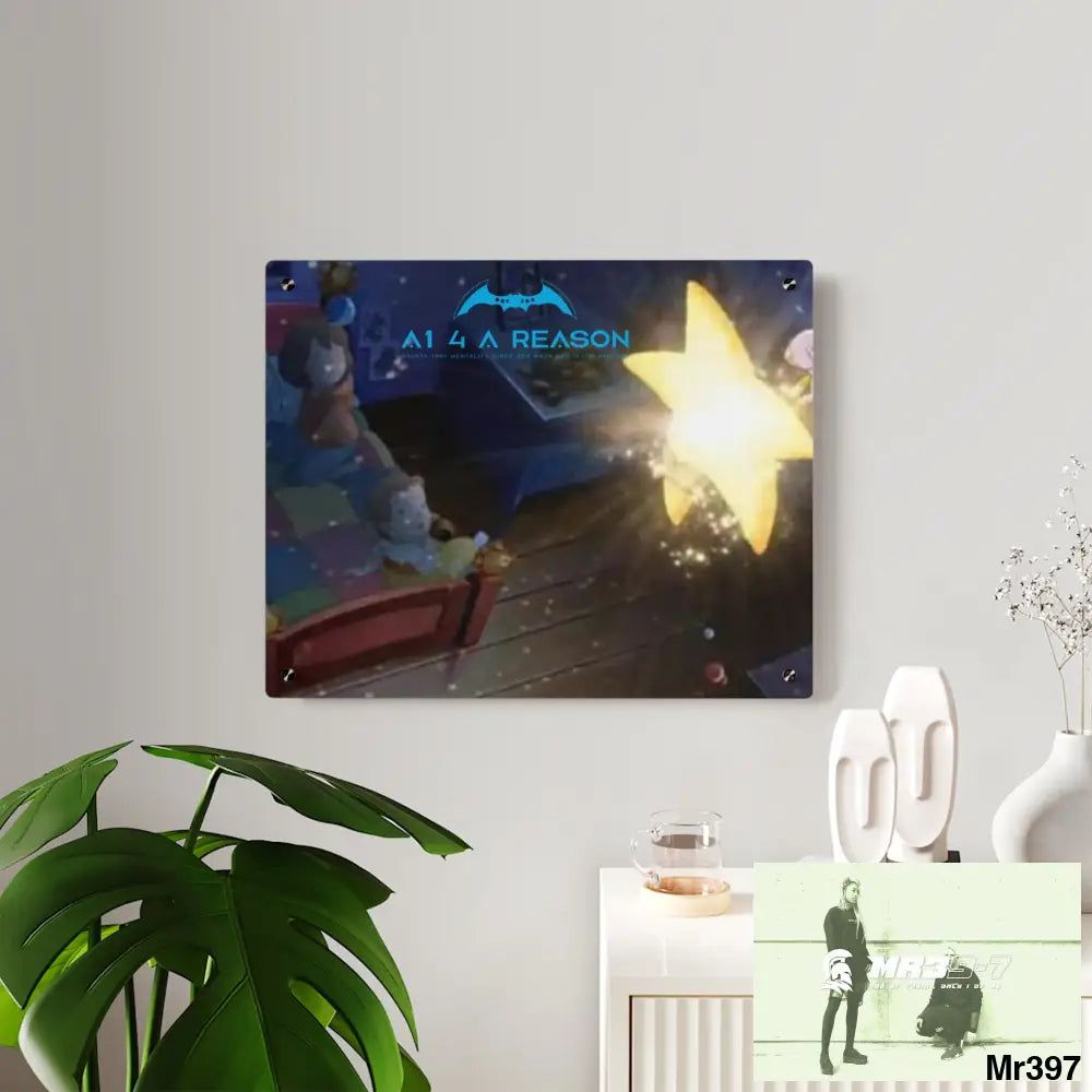 A1 4 A Reason Laura’s Star Acrylic Wall Art Panels Home Decor