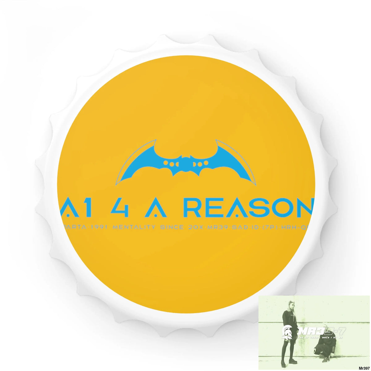 A1 4 A Reason Magnetic Bottle Opener One size / White Accessories
