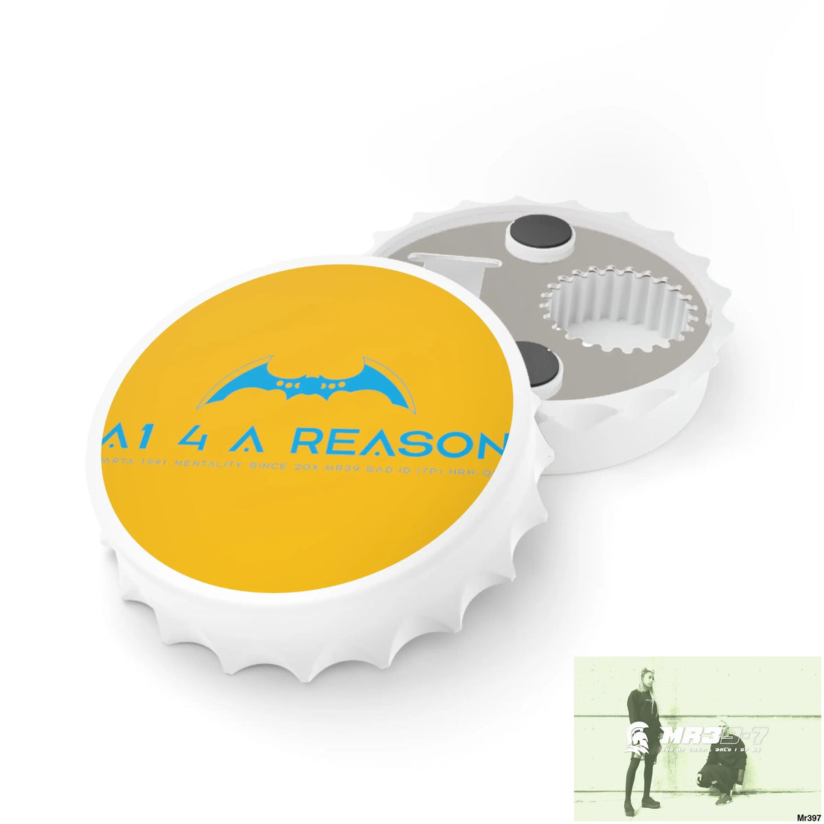 A1 4 A Reason Magnetic Bottle Opener One size / White Accessories