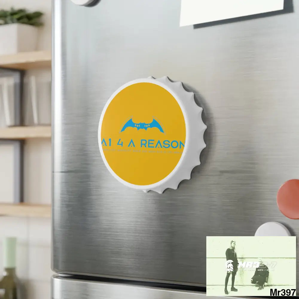 A1 4 A Reason Magnetic Bottle Opener One size / White Accessories
