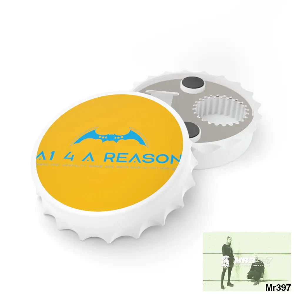 A1 4 A Reason Magnetic Bottle Opener One size / White Accessories
