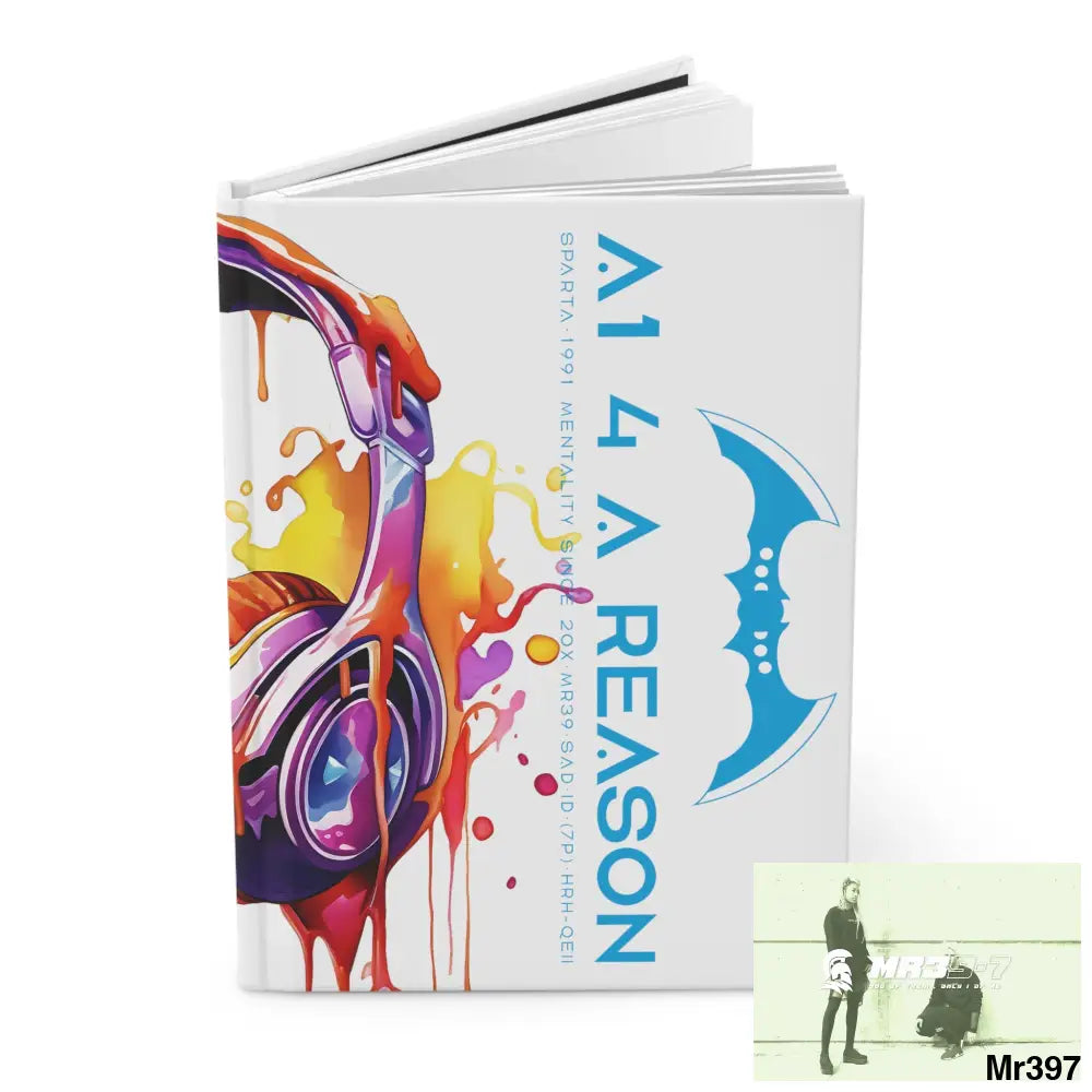 A1 4 A Reason Melting Headset Hardcover Journal Matte Journal Paper products