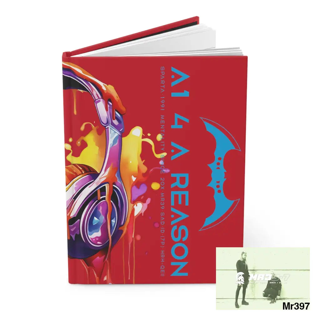 A1 4 A Reason Melting Headset Hardcover Journal Matte Journal Paper products