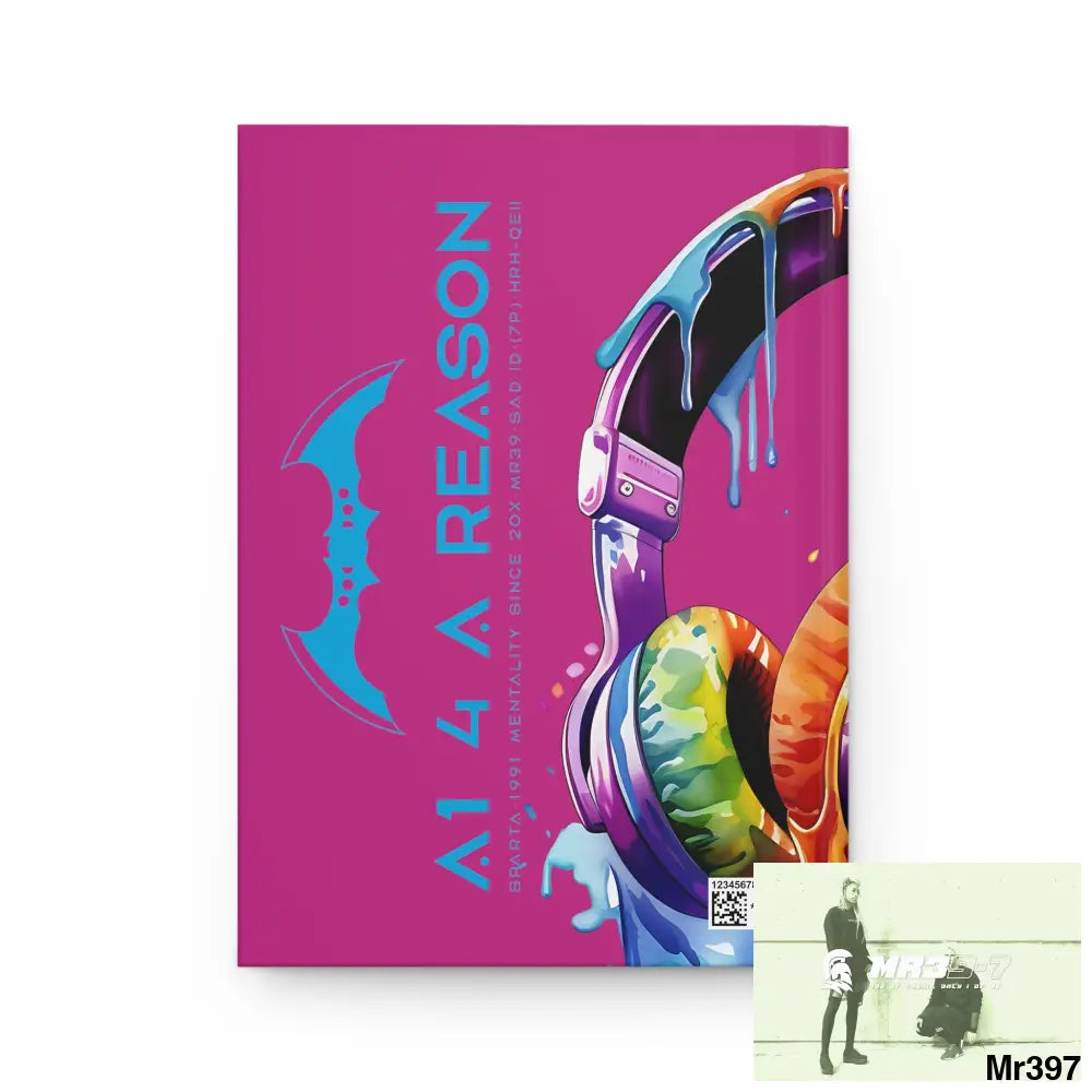 A1 4 A Reason Melting Headset Hardcover Journal Matte Journal Paper products