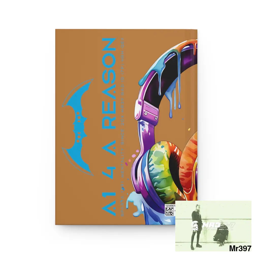 A1 4 A Reason Melting Headset Hardcover Journal Matte Journal Paper products