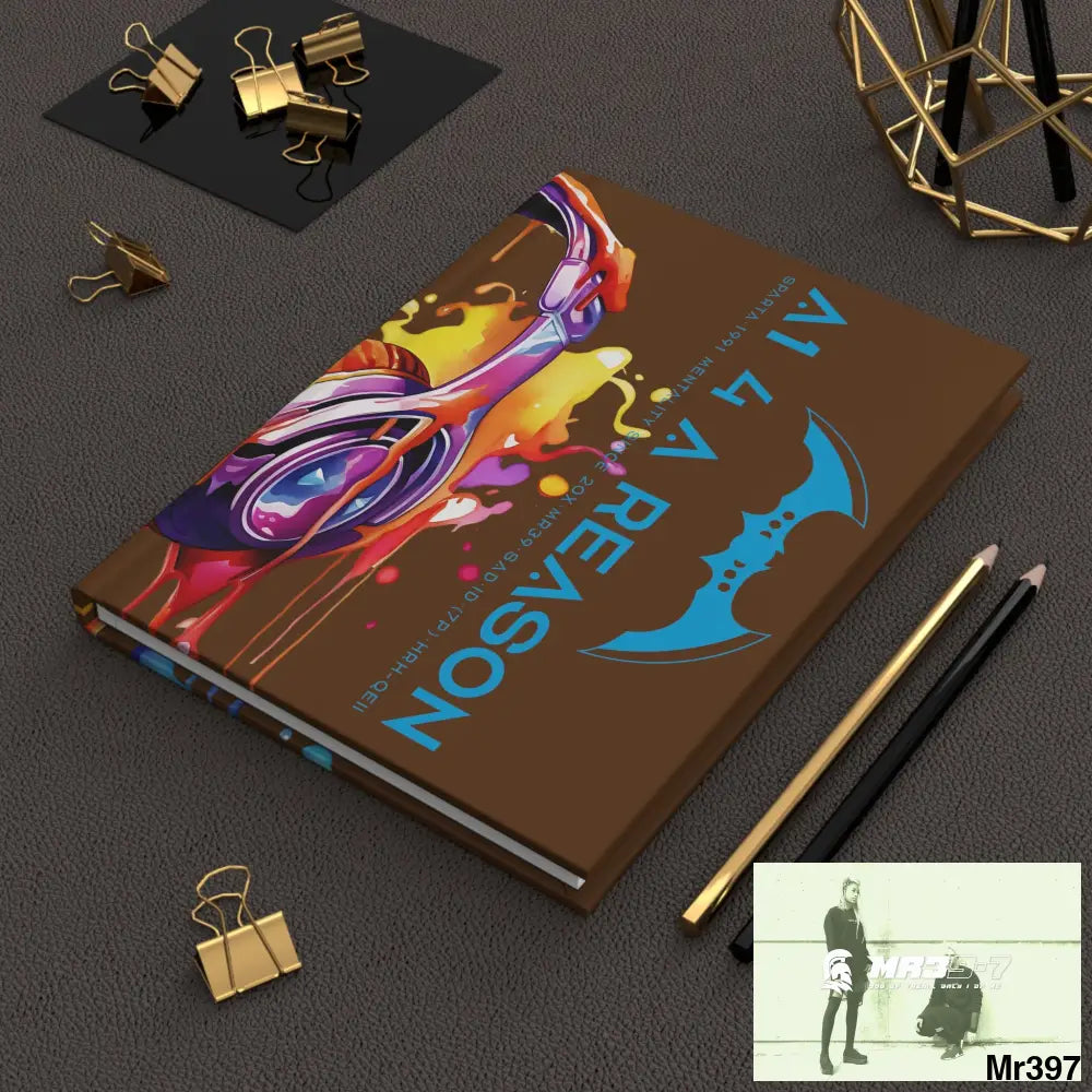 A1 4 A Reason Melting Headset Hardcover Journal Matte Journal Paper products