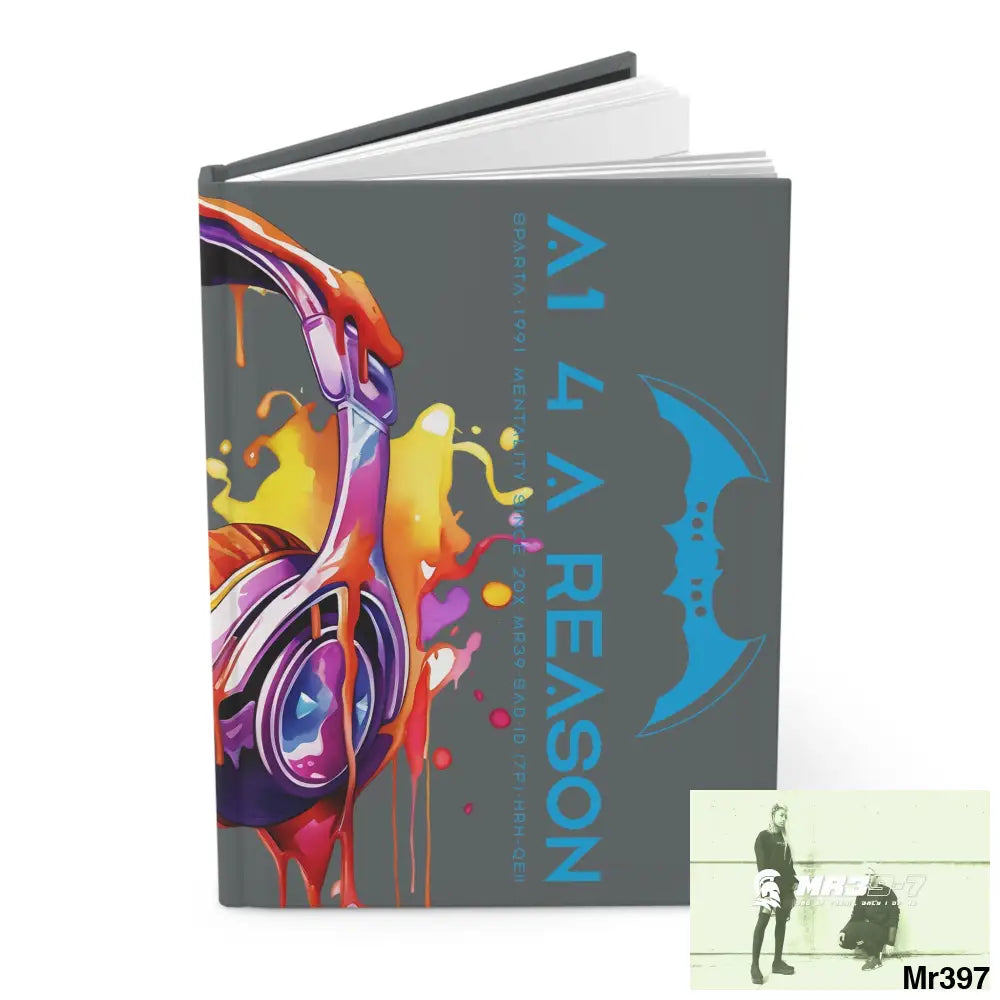 A1 4 A Reason Melting Headset Hardcover Journal Matte Journal Paper products